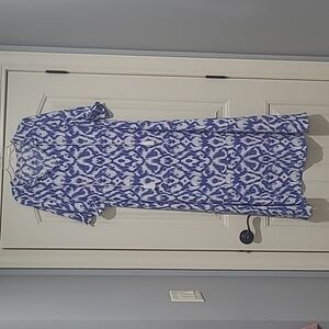 Long Light-Weight Blue Dress